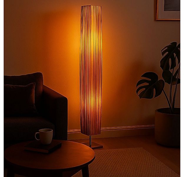 GLOBO LIGHTING Stehlampe, Leuchtmittel nicht inklusive, Stehleuchte Chrom S günstig online kaufen