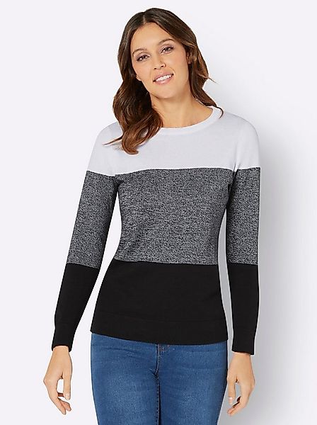 Sieh an! Strickpullover Langarm-Pullover . günstig online kaufen