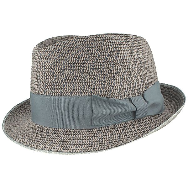 Breiter Strohhut Rollbarer Trilby modisch meliert günstig online kaufen
