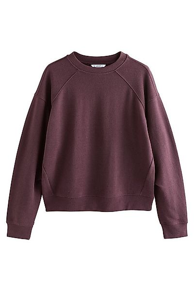 Next Rundhalspullover Weiches langärmeliges Sweatshirt (1-tlg) günstig online kaufen