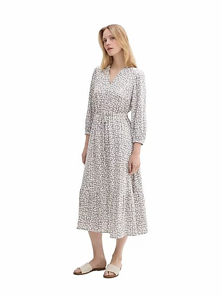 TOM TAILOR Maxikleid, mit LENZING(TM) ECOVERO(TM) günstig online kaufen