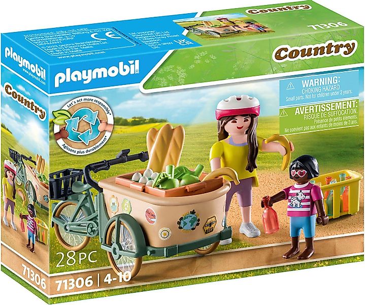 Playmobil® Lastenfahrrad (71306), Country Konstruktions-Spielset, (28 günstig online kaufen