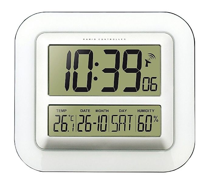 technoline Funkwanduhr WS 8006 (mit Temperatur- günstig online kaufen