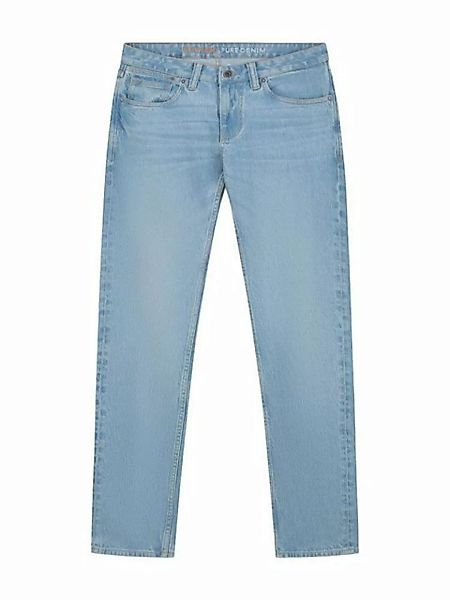Kuyichi Straight-Jeans KUYICHI Herren Jeans Nick Straight Faded Blue Bio-Ba günstig online kaufen