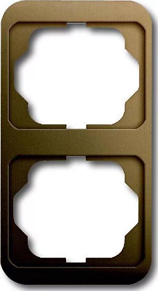 Busch-Jaeger Rahmen 2-fach bronze, senkr. alpha 1732-21 - 2CKA001754A1751 günstig online kaufen