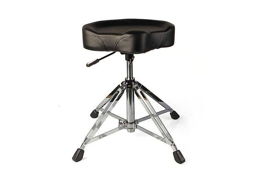 FAME Schlagzeughocker (D9006 Drumhocker Profi Sattel-Design Kunstlederbezug günstig online kaufen
