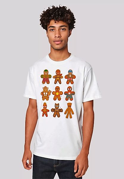 F4NT4STIC T-Shirt "Marvel Universe Christmas Gingerbread Avengers", Premium günstig online kaufen