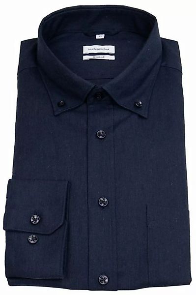 seidensticker Langarmhemd Regular leicht tailliert Button-Down-Kragen günstig online kaufen