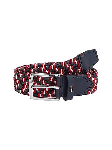 Tommy Hilfiger Flechtgürtel DENTON ELASTIC LEATHER 3.5 cm breit Flexibel gr günstig online kaufen