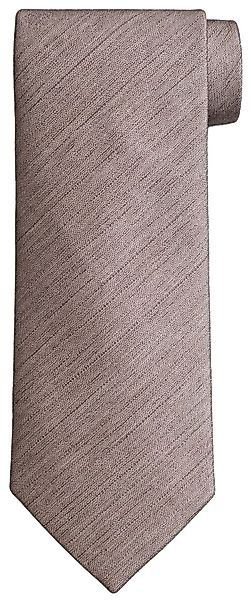 Suitable Seide Krawatte Melange Braun  - günstig online kaufen