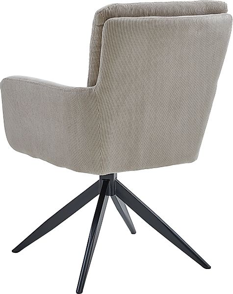 NIEHOFF SITZMÖBEL Esszimmerstuhl, Cord, Bezug Cord, Drehfunktion und Tasche günstig online kaufen