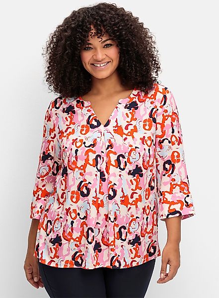 Sheego Klassische Bluse Tunika günstig online kaufen