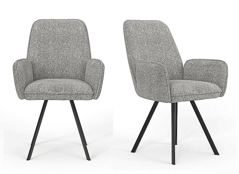 Home affaire Armlehnstuhl Mily Esszimmerstuhl, Polstersessel, Wohnstuhl, Es günstig online kaufen