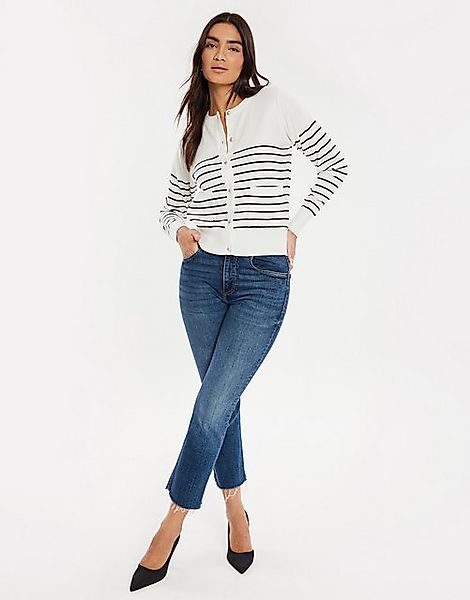 Threadbare Strickjacke (1-tlg) im tollen Streifen-Look günstig online kaufen