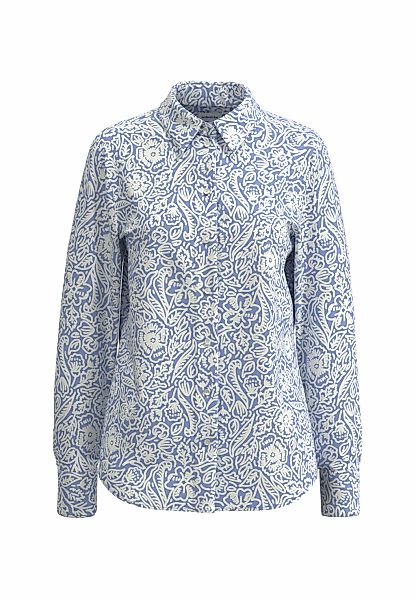 seidensticker Hemdbluse "Schwarze Rose" 1/1 Kragen Floral günstig online kaufen