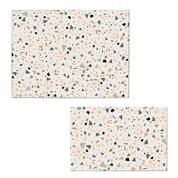 Zeller Present Schneidebrett "Terrazzo" extra Halt dank Silikon Füße, 2-tei günstig online kaufen
