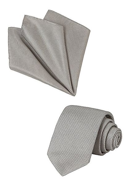BOSS Krawatte (Set, 2-St) Set Einstecktuch und Krawatte. mit Strukturmuster günstig online kaufen