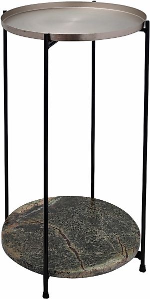 Kayoom Beistelltisch "Louisa 125, Beistelltisch aus Metall und Marmor, attr günstig online kaufen