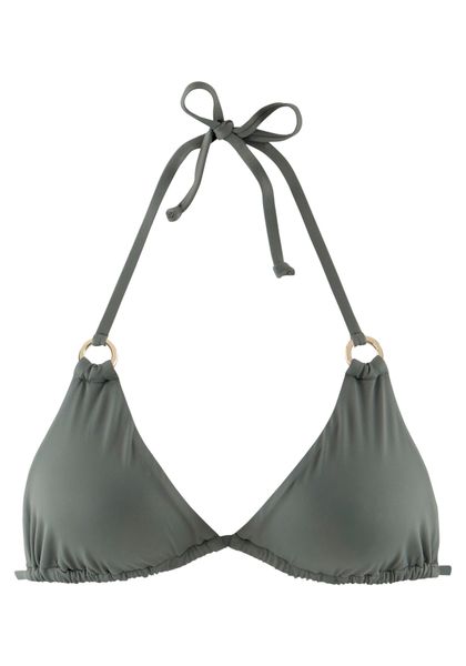 LASCANA Triangel-Bikini-Top Italy, mit Zierringen günstig online kaufen