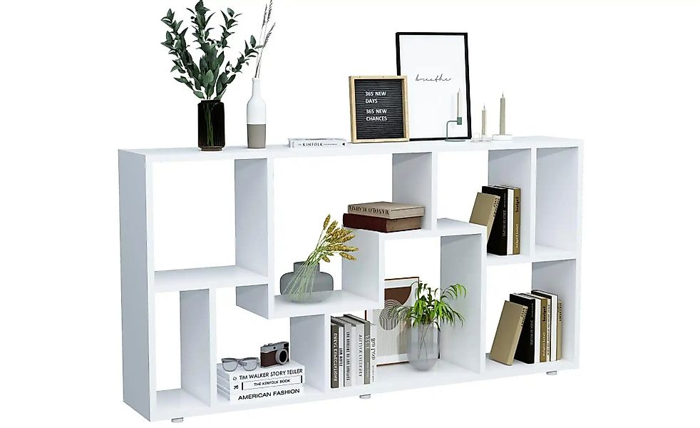 VCM Standregal Holz Stand Regal Raumteiler Bücherregal Lanisa L günstig online kaufen