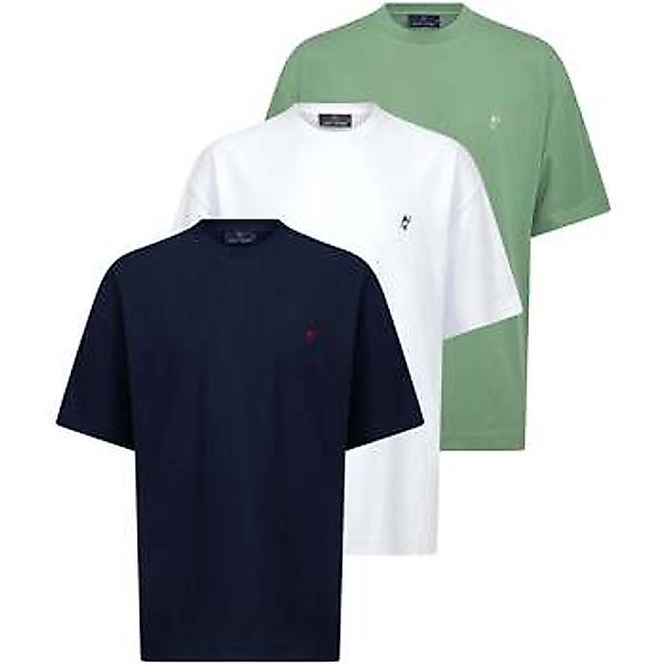 Jacey Quinn  T-Shirts & Poloshirts 3 Pack Of Oversize T-Shirt günstig online kaufen