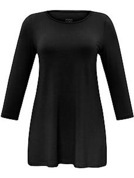 Shirt 3/4-Arm Anna Aura schwarz günstig online kaufen