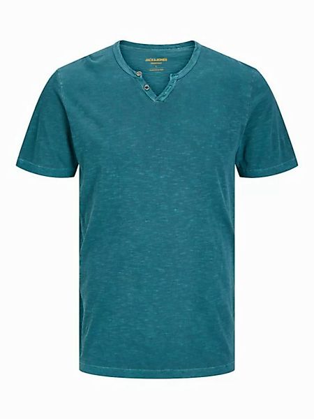 Jack & Jones T-Shirt JJESPLIT NECK TEE SS NOOS mit V-Ausschnitt günstig online kaufen