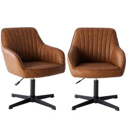 Refined Living Bürostuhl Schreibtischstuhl Ohne Rollen günstig online kaufen