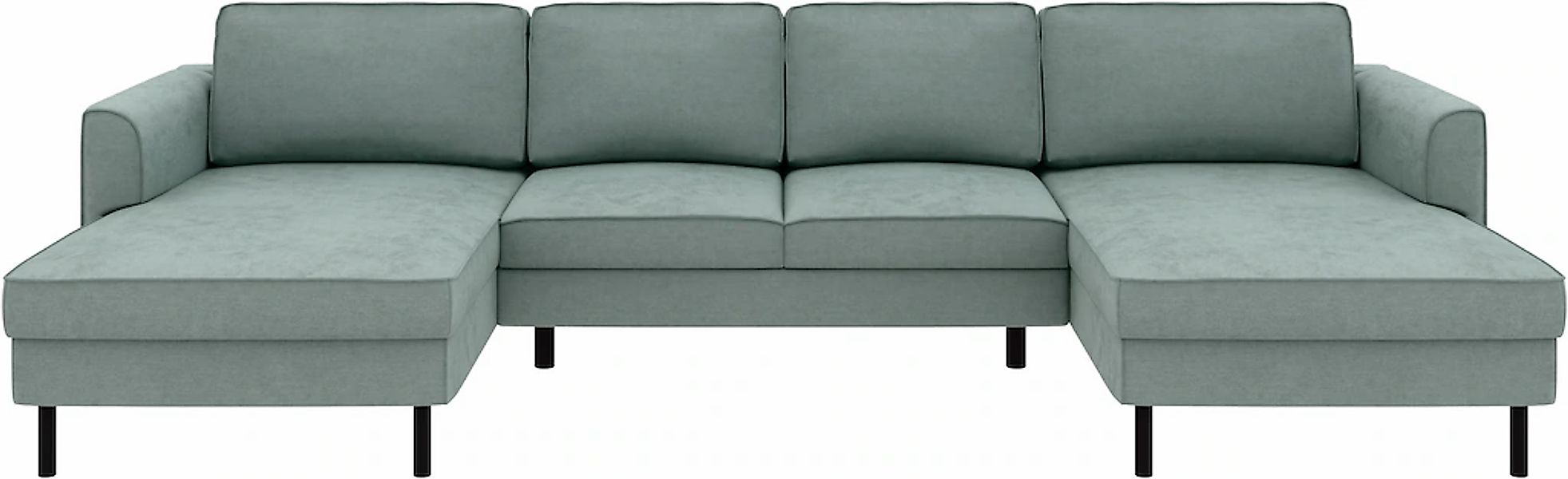 Home affaire Wohnlandschaft "Booster II, whlw. mit Schlaffunktion & Bettkas günstig online kaufen