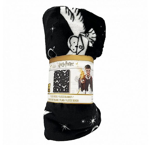 Wohndecke Harry Potter - Fleecedecke Supersoft - schwarz/weiß, Capelli New günstig online kaufen