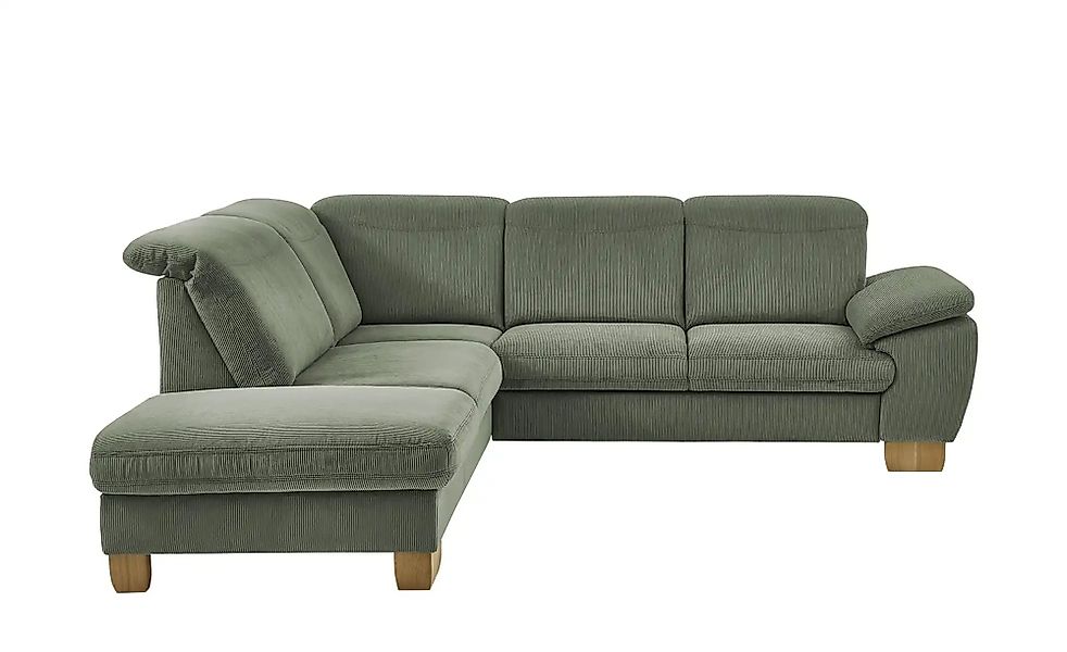 meinSofa Ecksofa  Raica-S ¦ grün ¦ Maße (cm): B: 266 H: 91 T: 243.0 Polster günstig online kaufen