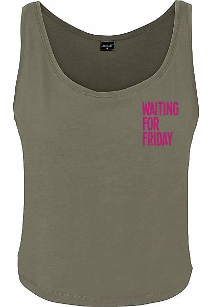 MisterTee Muskelshirt "MisterTee Damen Ladies Waiting For Friday Box Tank", günstig online kaufen