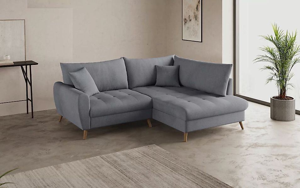 Mr. Couch Ecksofa "Blackburn II, L-Form", Mit Kaltschaumpolsterung bis 140 günstig online kaufen