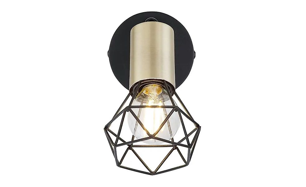 Globo Lighting Wandleuchte   ¦ schwarz ¦ Maße (cm): B: 13 H: 13,5 T: 8.0 La günstig online kaufen