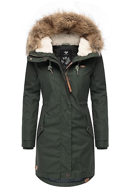 Ragwear Winterjacke "Tawny", mit Kapuze, stylischer Winterparka mit großer günstig online kaufen