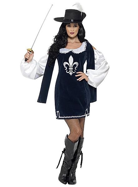 Smiffys Kostüm Draufgängerische Musketierin, Mantel und Degen für Madame günstig online kaufen