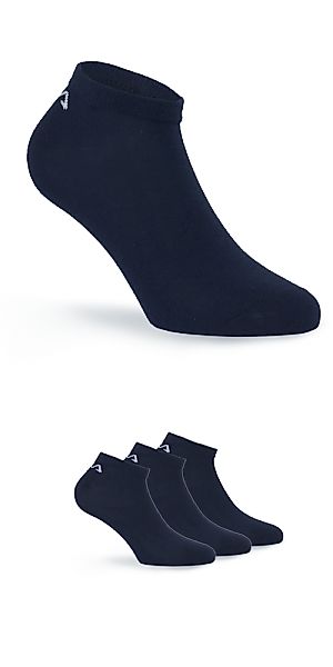 Fila Socken "UNISEX INVISIBLE PLAIN SOCKS" 3 Stk. tlg. mit eingestricktem L günstig online kaufen