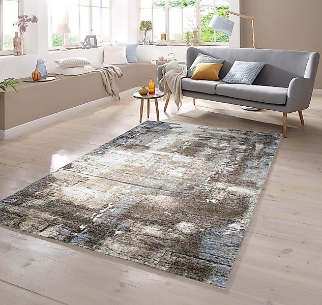 TeppichHome24 Teppich Designer Teppich in Barock in Braun Beige Grau Creme günstig online kaufen