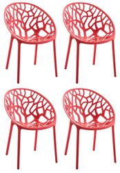 CLP Gartenstuhl Hope (4er Set), Kunststoff, günstig online kaufen