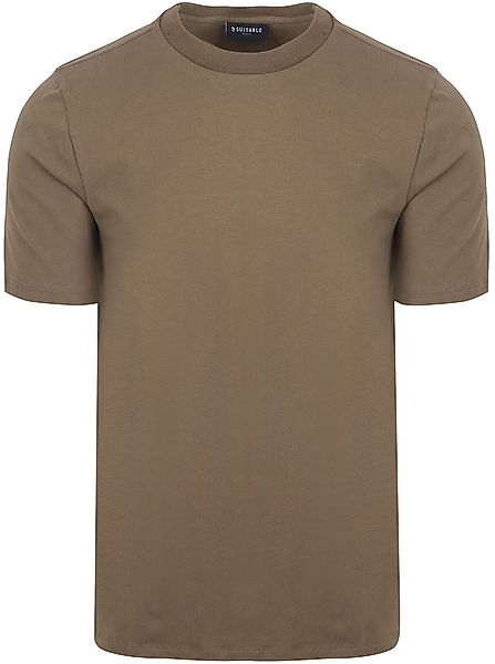 Suitable Respect T-shirt Hi Taupe - Größe XXL günstig online kaufen