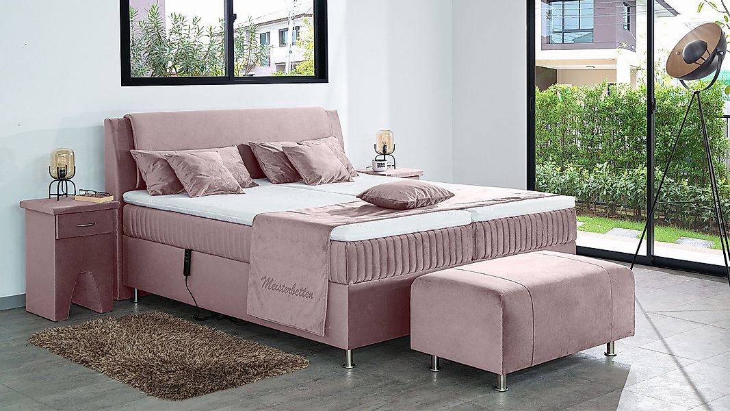 Meisterbetten Boxspringbett Mari (mit Motor, 7-Zonen günstig online kaufen
