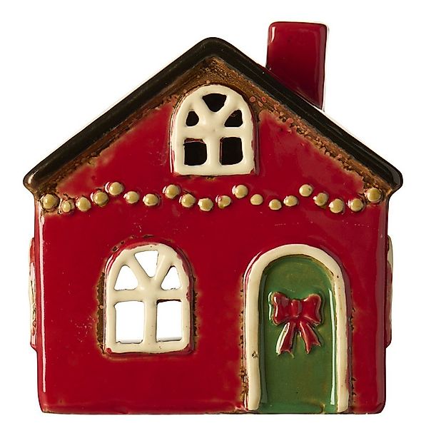 Ib Laursen Weihnachtshaus Ib Laursen - Lichterhaus Teelichthalter Teelichth günstig online kaufen