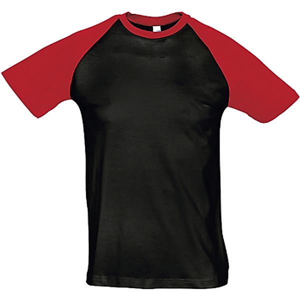 Sols  T-Shirt FUNKY CASUAL MEN-CAMISETA HOMBRE BICOLOR de algodón günstig online kaufen