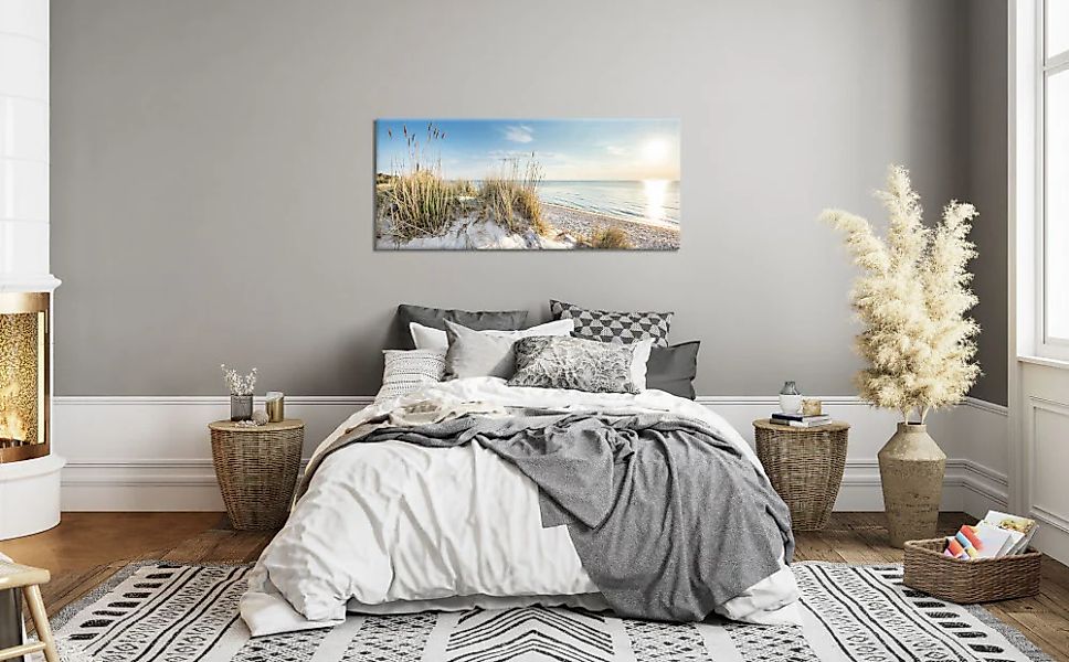 Bönninghoff Leinwandbild Düne 1 Stk. tlg. BxH: 140x60 cm günstig online kaufen