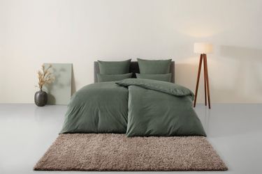 Home affaire Bettwäsche "Melli" 2 Stk. tlg. Bettwäsche aus Baumwolle, Leine günstig online kaufen