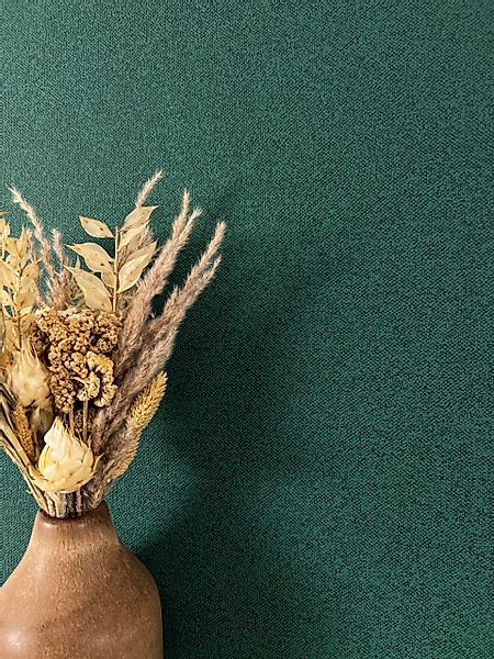Newroom Vliestapete, Grün Tapete Modern Unifarbe günstig online kaufen