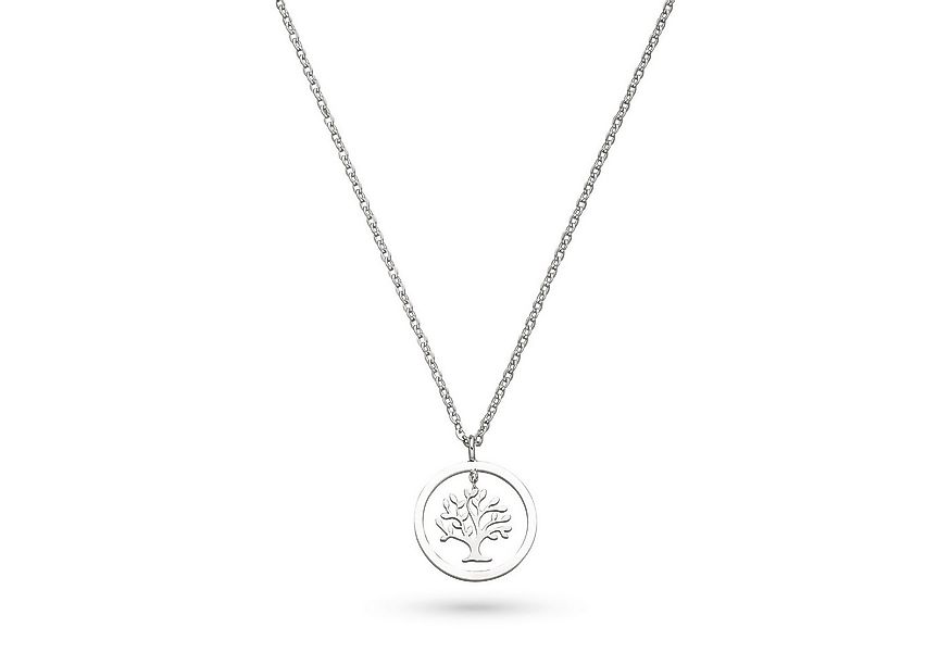 s.Oliver Kette mit Anhänger Lebensbaum Edelstahl günstig online kaufen