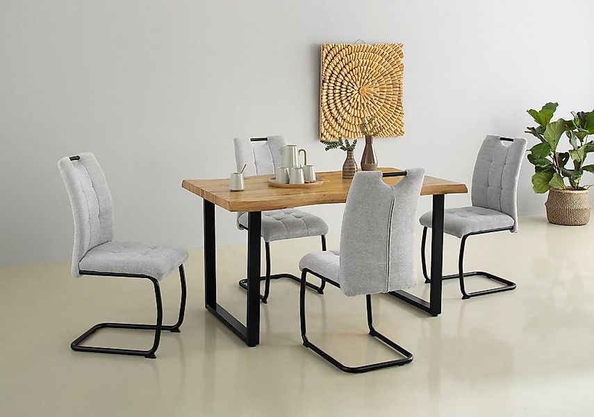 HELA Esstisch GISELLE Baumkantentisch, Küchentisch, TOPSELLER! OTTOs Choice günstig online kaufen