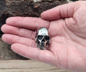 Kiss of Leather Fingerring RING TOTENKOPF, günstig online kaufen