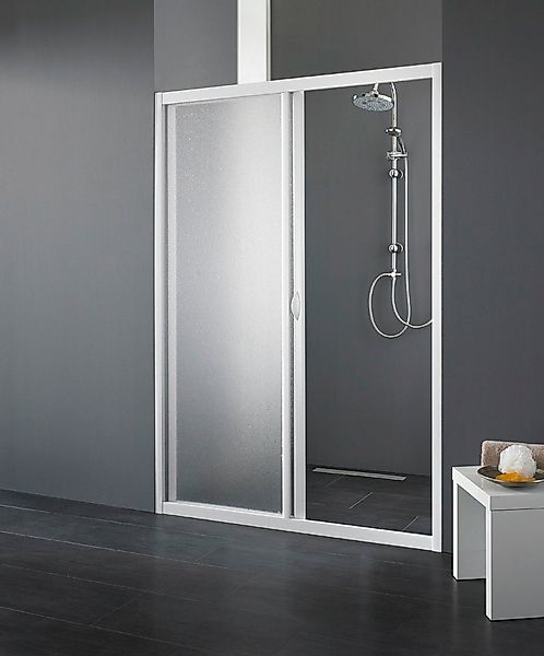 Forte Dusch-Schiebetür Maestro Due, 100x190 cm, Acrylglas, BxH: 100 x 190 c günstig online kaufen